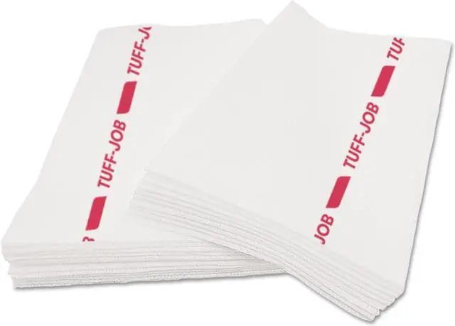 Alt view image 3 of 3 - Cascades W921 Pro Tuff-Job S900 Antimicrobial Foodservice Towels, White/Red, 12 X 24, 150/Ct