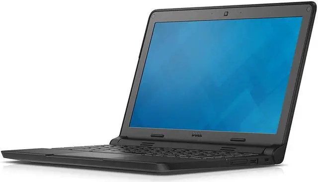 Alt view image 2 of 3 - Dell P22t 11.6" Chromebook Intel Celeron N2840 4GB 16GB SSD Chrome OS Black
