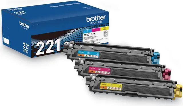Alt view image 2 of 17 - BROTHER INTERNATIONAL CORPORAT TN2213PK TN221 CMY- BROTHER GENUINE STANDARD YIELD MULTI-PACK TONER TN221- INCLUDES ONE