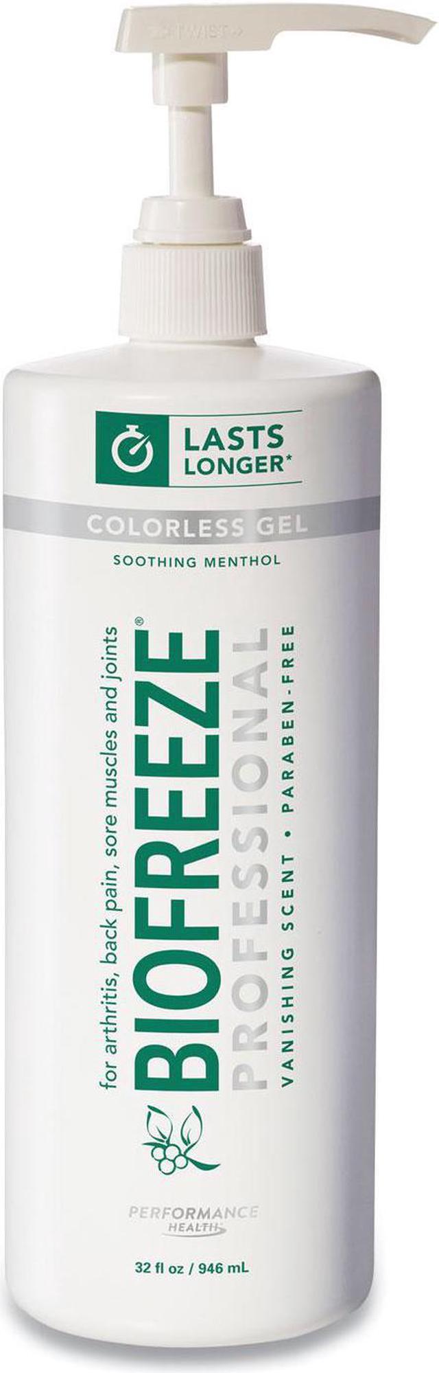 Fast Acting Menthol Pain Relief Topical Analgesic, Colorless Gel, 32 oz Pump Bottle Fast Acting Menthol Pain Relief Topical Analgesic, Colorless Gel, 32 oz Pump Bottle