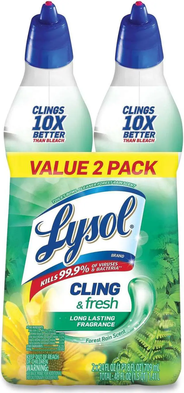Alt view image 5 of 9 - Lysol Power & Fresh Toilet Bowl Cleaner Country Scent 24 oz Banded Pack 2