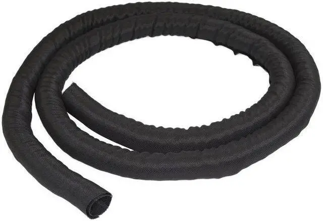 Alt view image 6 of 7 - StarTech WKSTNCM Cable Management Sleeve - 2m - Cable Management Tube - Cord Hider - Cable Organizer - Cord Management - Cable Hider