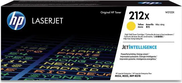 Alt view image 3 of 20 - HP 212X W2122X Toner Cartridge High Yield Yellow
