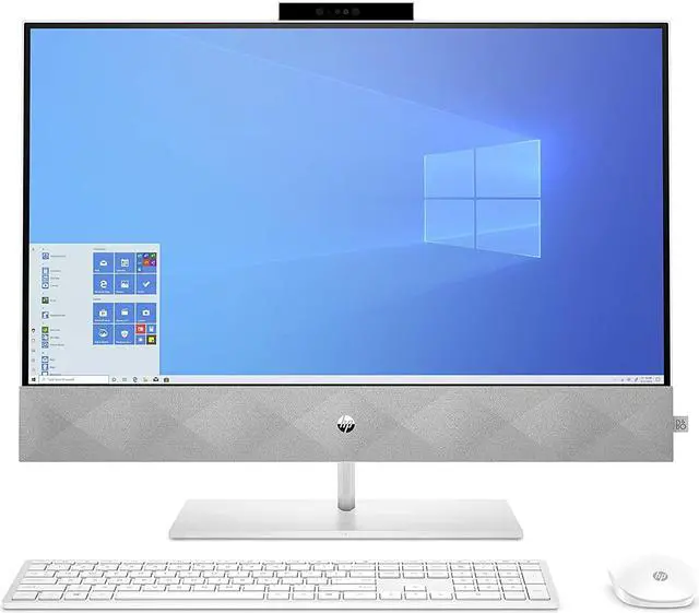 Main image of HP All-in-One Computer Pavilion 27-d0409a Intel Core i5-10400T 16GB DDR4 512GB PCIe SSD 27" Touchscreen Windows 10 Home 64-bit