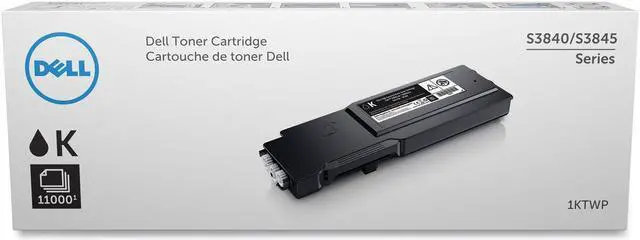 Alt view image 3 of 6 - DELL COMMERCIAL 1KTWP Dell S384X HY Black 11000PG