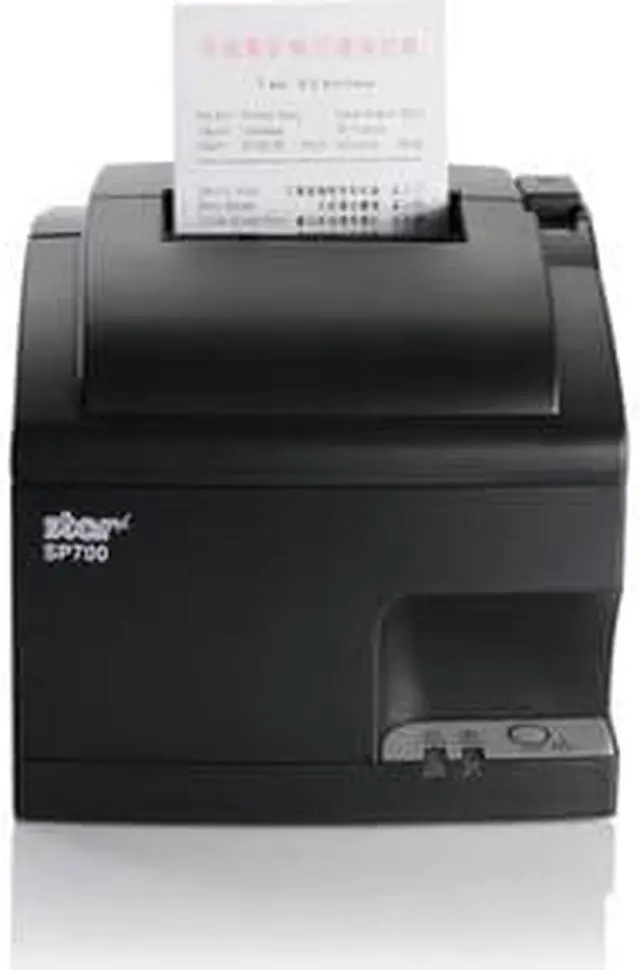Alt view image 5 of 13 - Star Micronics 37966050 SP700 Series Impact Dot Matrix Receipt Printer, Ethernet, CloudPRNT, WLAN, USB, Two Peripheral USB, Cutter, Gray - SP742MW GRY US