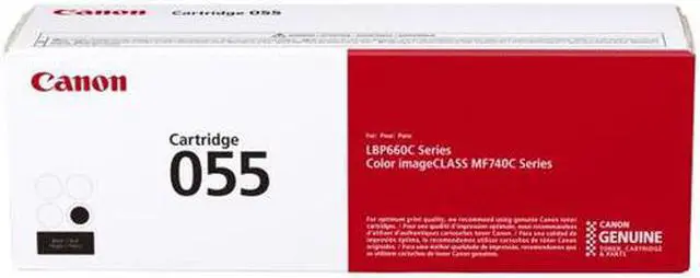 Alt view image 15 of 20 - Canon - 3016C001 - Canon 055 Original Toner Cartridge - Black - Laser - 2300 Pages - 1 Pack