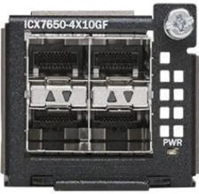 Main image of Ruckus Wireless ICX 7650 4-port 1/10GbE SFP+ Module