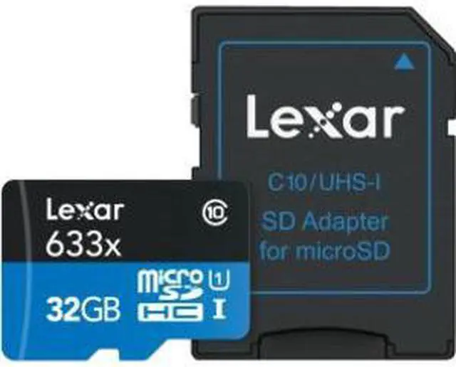 Alt view image 5 of 17 - Lexar High Performance 32 GB Class 10/UHS-I U1 microSDHC LSDMI32GBBNL633A