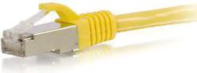 Alt view image 7 of 7 - C2G 00872 C2G 20FT CAT6 SNAGLESS SHIELDED (STP) NETWORK PATCH CABLE - YELLOW