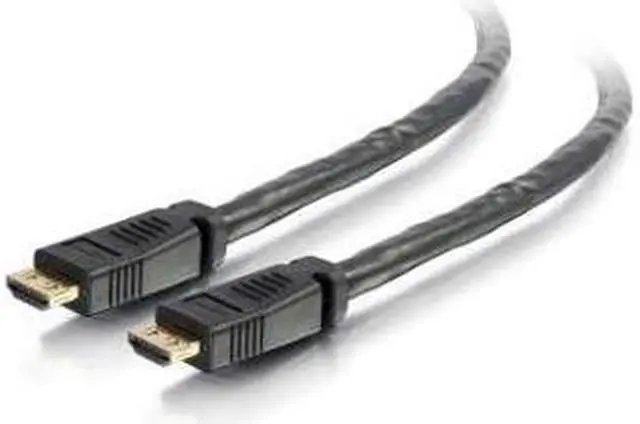 Alt view image 2 of 13 - C2G 42530 Standard Speed HDMI Cable with Gripping Connectors, CL2P-Plenum Rated, TAA Compliant (35 Feet, 10.66 Meters)