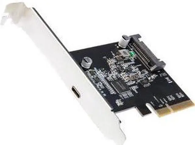 Alt view image 6 of 7 - Single Port USB-C 3.2 Gen 2x2  Type-C 20 Gbps PCI-e Gen 3 x4 Expansion Card ASMedia ASM3242
