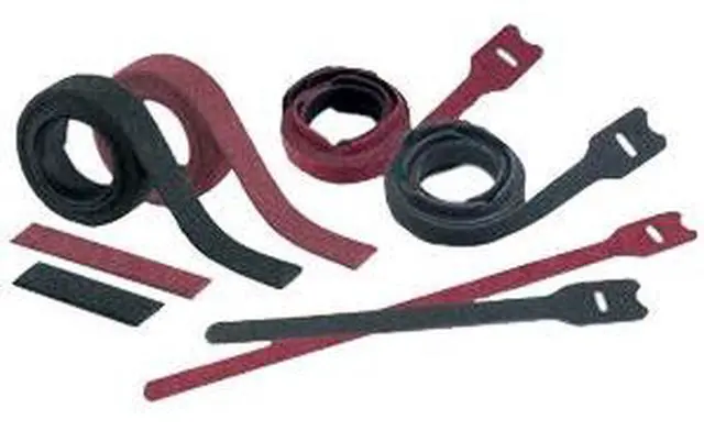 Alt view image 6 of 7 - Hook and Loop Ties, Plenum, 6 In, Pk 10