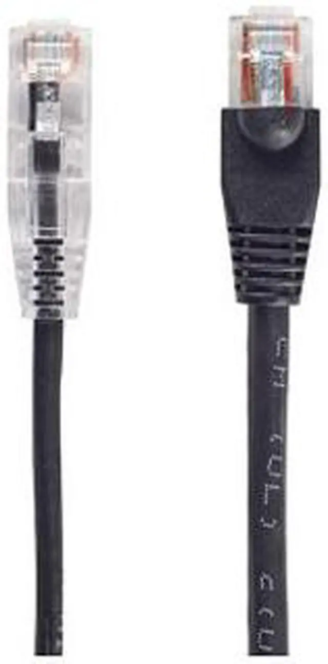 Alt view image 4 of 6 - Black Box C6PC28-BK-10 CAT6 250-MHz 28-AWG Stranded Ethernet Patch Cable - Unshielded, PVC, Snagless Boot, Black, 10 ft.