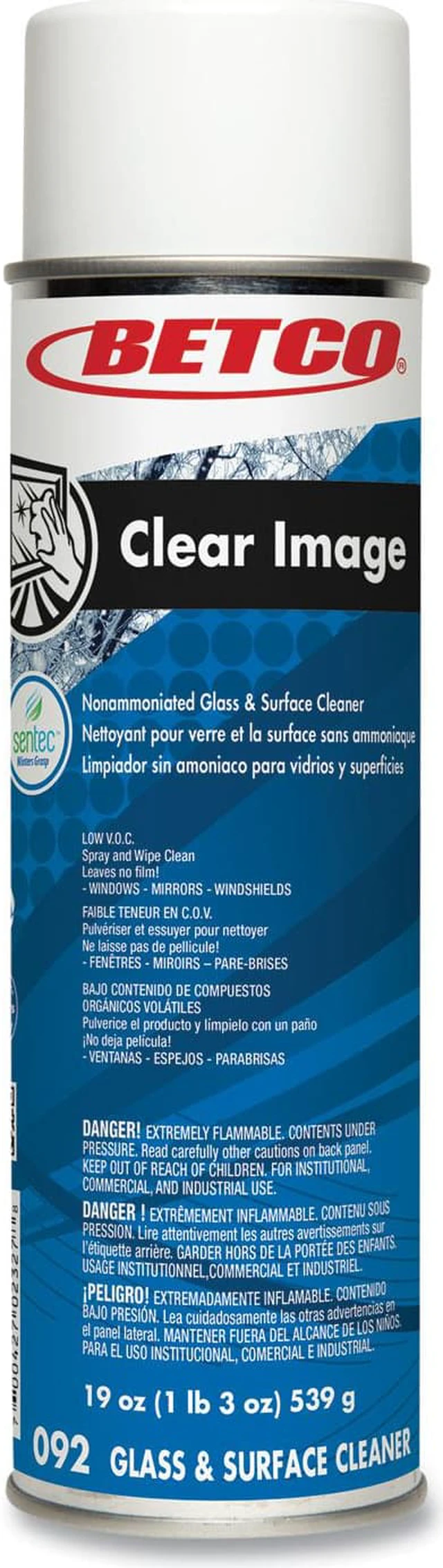 Main image of Clear Image Glass and Surface Cleaner Rain Fresh Scent 19 oz Spray Bottle 12/Carton 922302