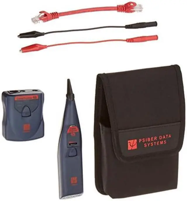 Alt view image 6 of 6 - C2G / Cables to Go 29400 Psiber Cable Tracker Network ID Complete Kit (Blue)