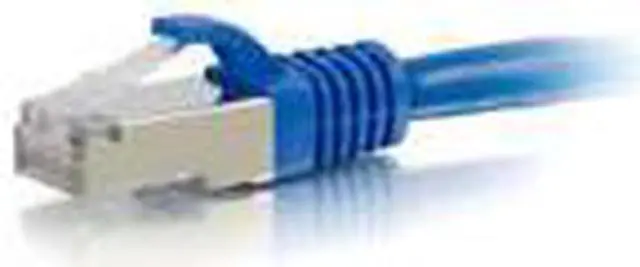 Alt view image 5 of 7 - C2G / Cables to Go 00797 Cat6 Snagless Shielded (STP) Network Patch Cable, Blue (7 Feet/2.13 Meters)