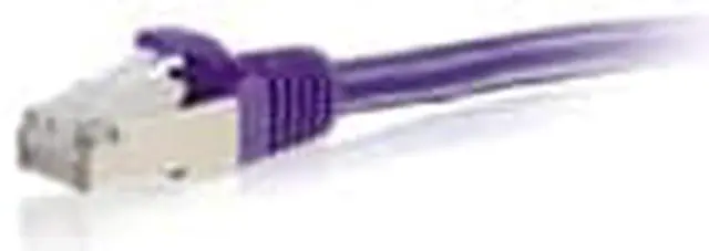 Alt view image 5 of 5 - C2G 5FT CAT6 SNAGLESS SHIELDED (STP) NETWORK PATCH CABLE - PURPLE