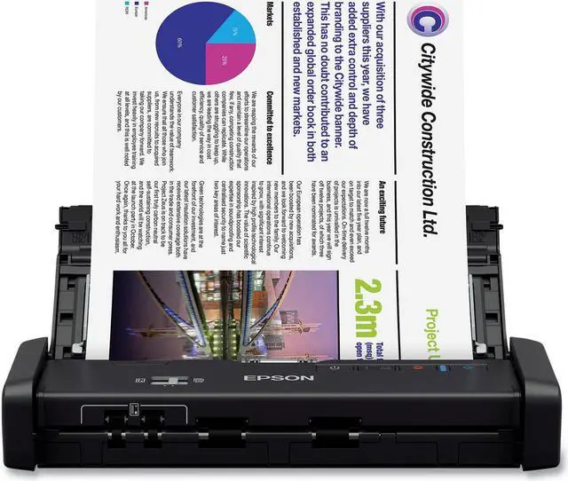 Alt view image 11 of 20 - Epson B11B243201 DS-320 Document Scanner