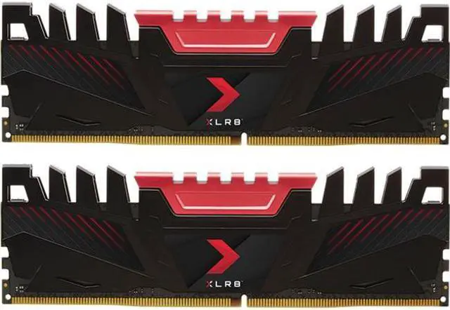 Alt view image 19 of 19 - PNY XLR8 16GB (2 x 8GB) DDR4 3200 (PC4-25600) CL16 288-Pin SDRAM Desktop Memory Model MD16GK2D4320016AXR