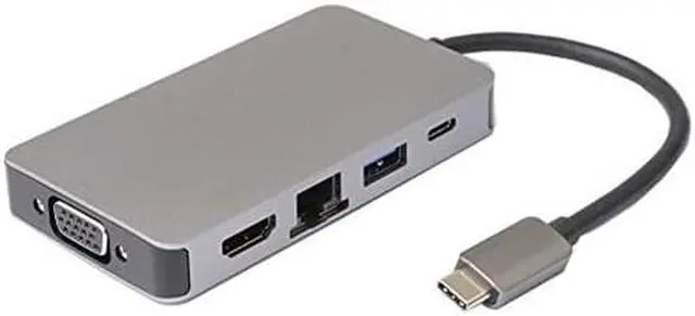 Alt view image 7 of 14 - Monoprice USB-C to HDMI | (4k/60hz), Aluminum Alloy Shell, Nickel Plated Connector Adaptor - Consul Series