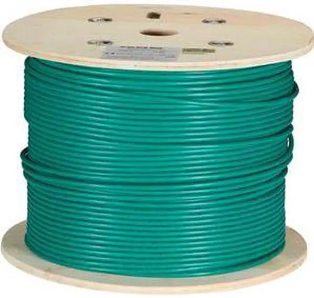 Main image of Black Box 1000ft Cat6A Stranded UTP 650 MHz CM PVC Bulk Cable C6ABC50STRGN1000