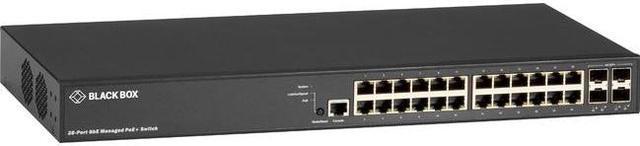Black Box LPB3000 Ethernet Switch LPB3028A - Newegg.com