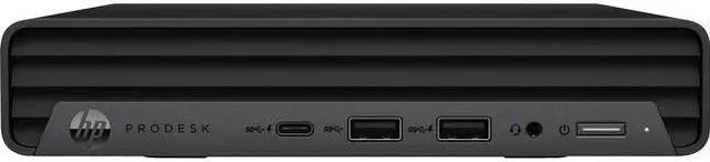 Main image of HP Business Desktop ProDesk 600 G6 Desktop Computer - Intel Core i5 10th Gen i5-10500T Hexa-core (6 Core) 2.30 GHz - 8 GB RAM DDR4 SDRAM - 256 GB M.2 PCI Express NVMe SSD - Desktop Mini - Intel Q470 C