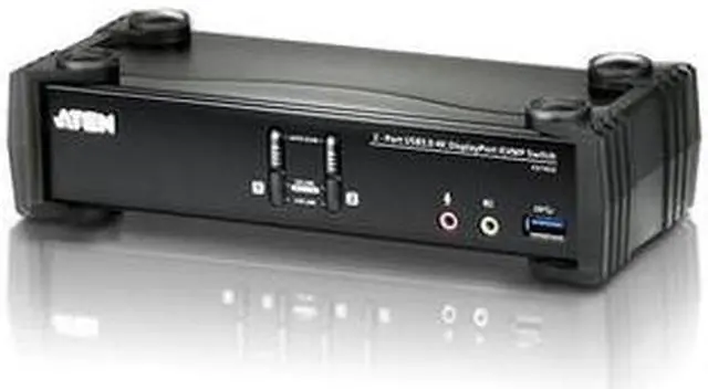 Alt view image 9 of 14 - ATEN CS1922 2-Port USB 3.0 4K DisplayPort KVMP Switch