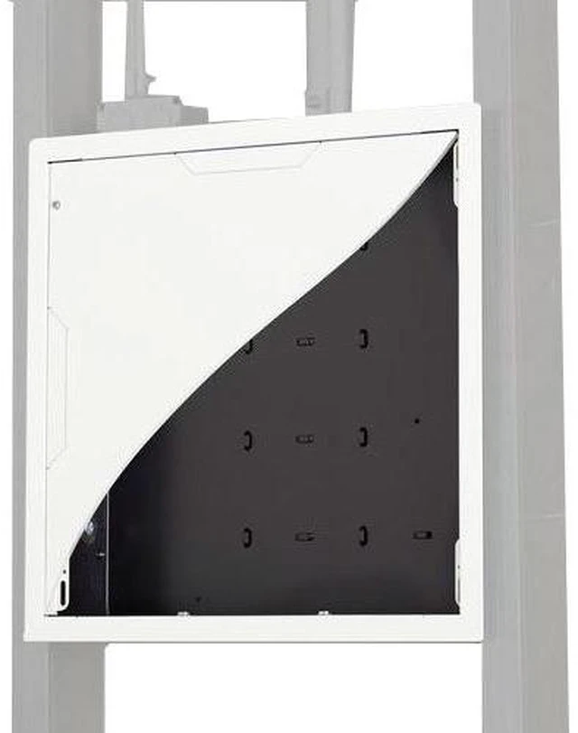 Alt view image 11 of 11 - Chief PAC526 Storage Box For Audio/Video Components - Black - In-Wall Mounted - For Fusion Mtm3029, Mtm3241; Large Fusion Portrait Tilt Wall Mount Ltmpu; Thinstall Ts525