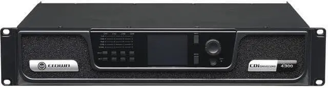 Main image of Crown Audio CDi 4X300 DriveCore Series 4-Ch 4x300W Power Amplifier, Analog Input