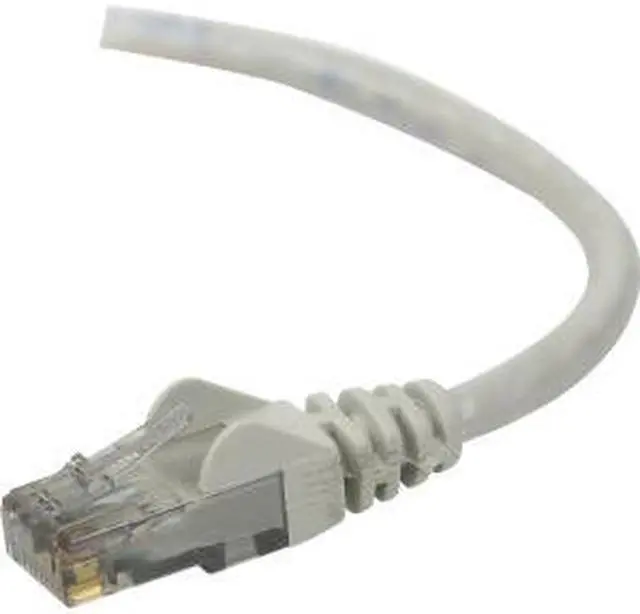 Alt view image 2 of 2 - Belkin A3L980-20 20 ft. Cat 6 Gray Network Ethernet Cable