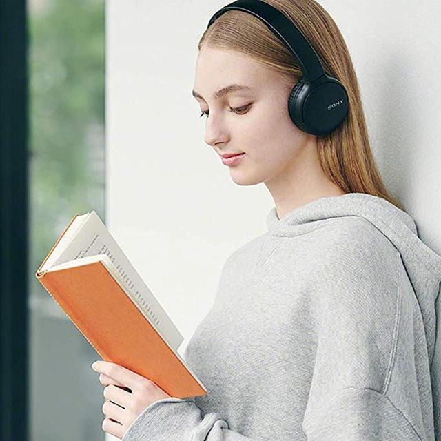 Alt view image 15 of 20 - Sony WHCH510/B Wireless On-Ear Headphones, Black