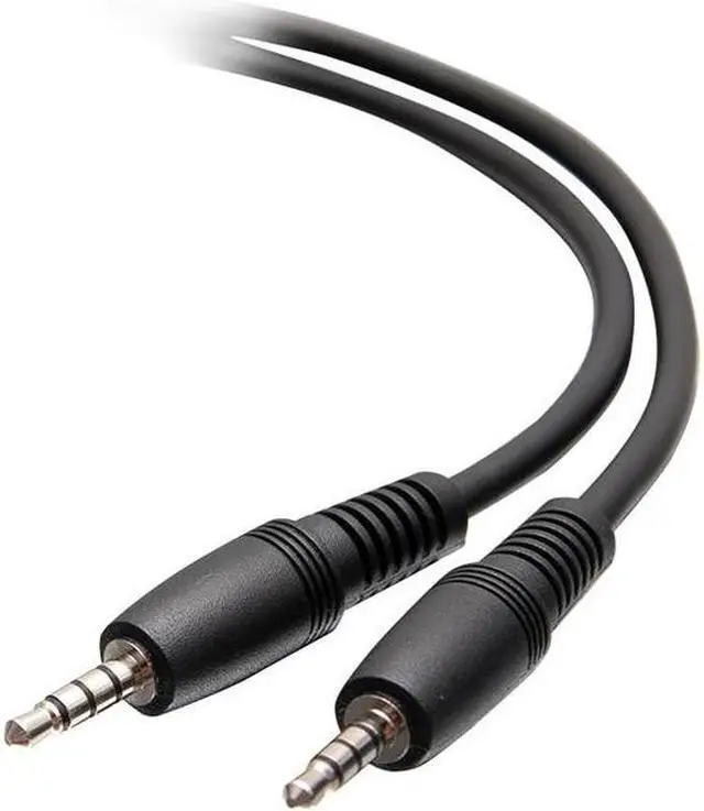 Alt view image 2 of 4 - C2G C2G41467 6 ft. 3.5mm M/M 4 Position TRRS OMTP Headset Cable Male to Male