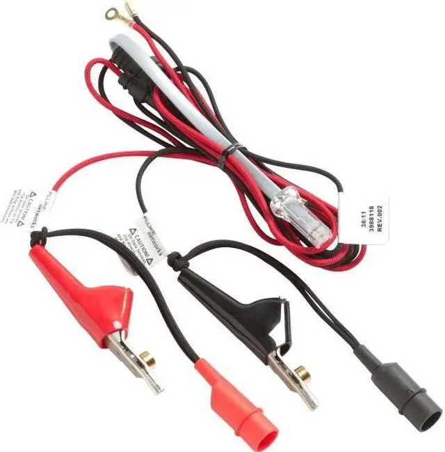 Alt view image 4 of 4 - fluke networks leadabnprj11 test leads with angled bedofnails clips, piercing pin clips & rj11 plug for ts54, ts53, ts23 test sets