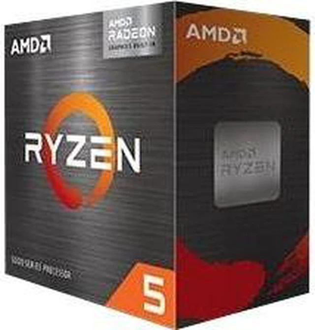 Main image of AMD Ryzen 5 5600G - Ryzen 5 5000 G-Series Cezanne (Zen 3) 6-Core 3.9 GHz Socket AM4 65W AMD Radeon Graphics Desktop Processor - 100-100000252BOX