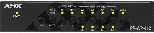 Main image of AMX Precis 4x1+1 4K60 HDMI Windowing Processor AMXPRWP412