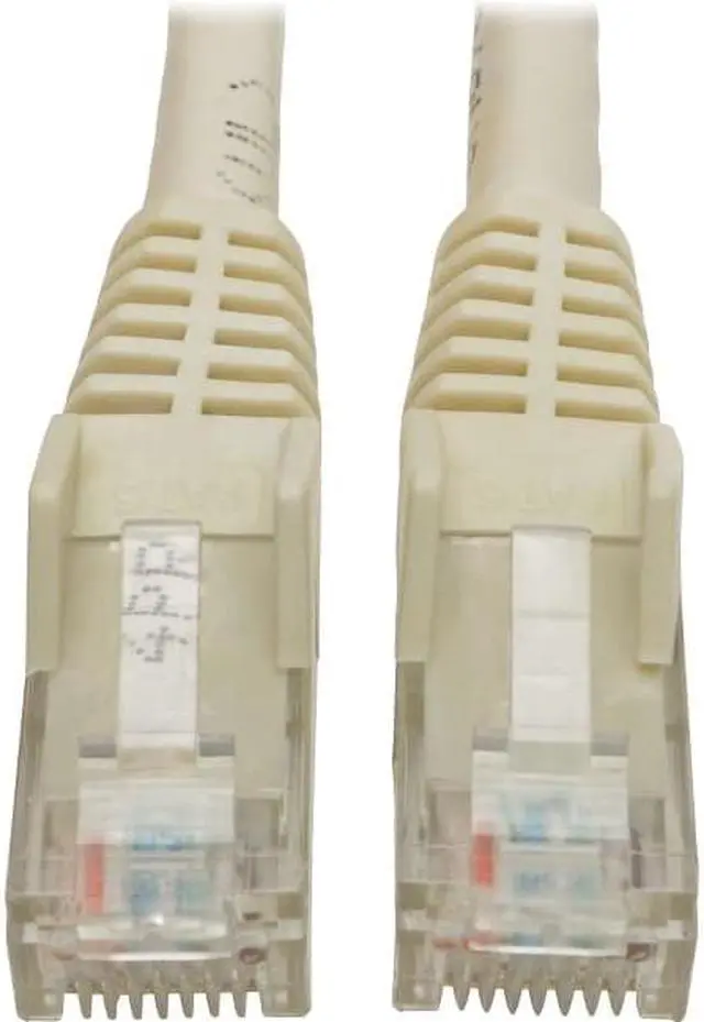 Main image of Tripp Lite N201-004-WH Premium Cat6 Gigabit Snagless Molded Utp Patch Cable, 24 Awg, 550 Mhz/1 Gbps (Rj45 M/M) , White, 4 Ft. - Patch Cable - Rj-45 (M) To Rj-45 (M) - 4 Ft - Utp - Cat 6 - Ieee 802.3A