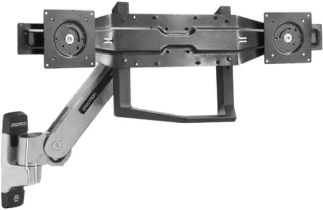 Main image of ERGOTRON DUAL MONITOR & HANDLE KIT FOR INTERACTIVE ARM.CONVERT A SINGLE-MONITOR