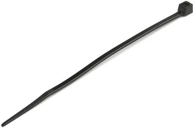 Main image of StarTech 1000 Pack 4" Cable Ties Black Small Nylon/Plastic Zip Ties Adjustable Network Cable Wraps UL TAA
