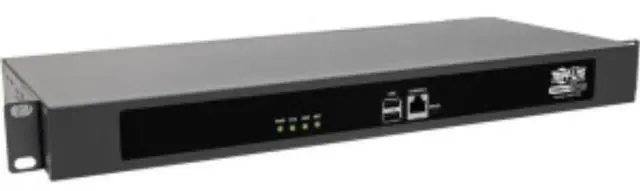 Alt view image 8 of 16 - Tripp Lite Serial Console Server 16-Port 2 USB Ports Dual GbE 4 Gb Flash 1U - Twisted Pair - 2 x Network (RJ-45) - 2 x USB - 16 x Serial Port - 10/100/1000Base-T - Gigabit Ethernet - Desktop, Rack-mou
