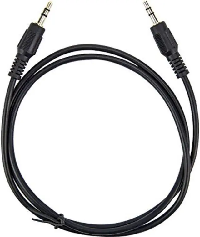 Alt view image 6 of 8 - Rocstor Y10C188-B1 3Ft Slim 3.5Mm Stereo Cable Male To Male Gold Plated Black