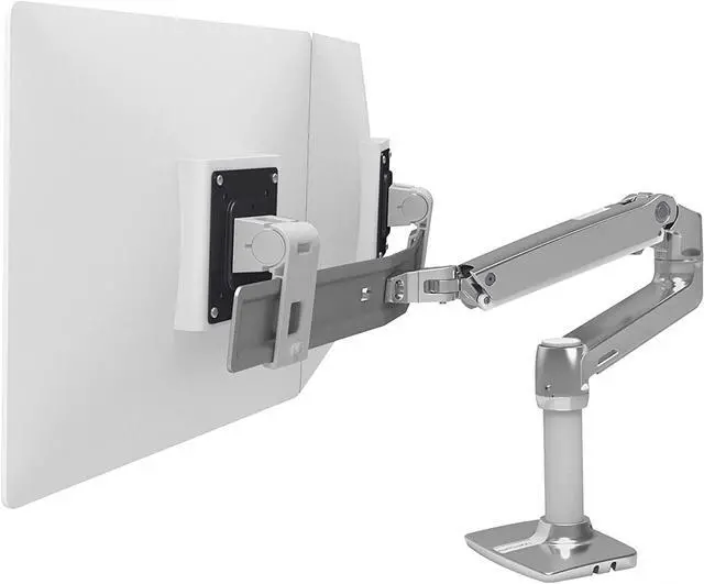 Alt view image 18 of 20 - ERGOTRON 45-489-026 LX Dual Direct Arm Desk Mount - 32-inch - Aluminum