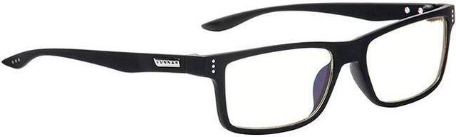 Alt view image 3 of 5 - GUNNAR VERTEX Computer Glasses Onyx Frame (Clear Lens) Tint 35% Blue Light & 100% UV Protection, VER-00109