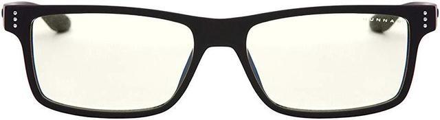 Main image of GUNNAR VERTEX Computer Glasses Onyx Frame (Clear Lens) Tint 35% Blue Light & 100% UV Protection, VER-00109