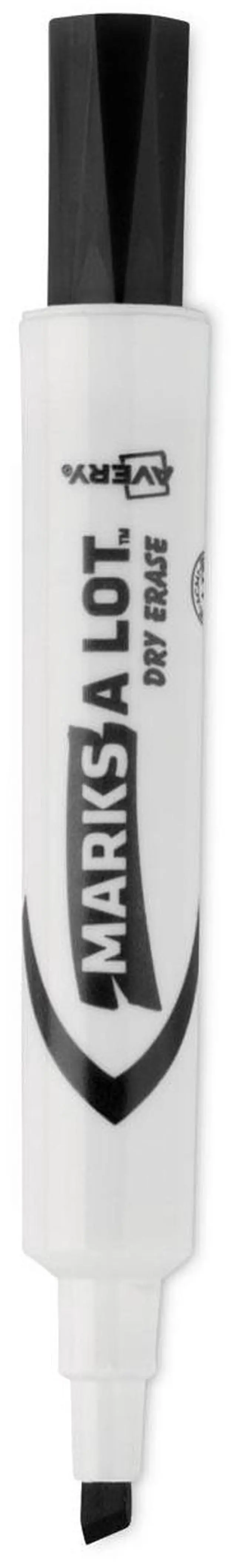 Alt view image 2 of 10 - Avery Marker,Dry Erase,36/Pk,Bk 98207