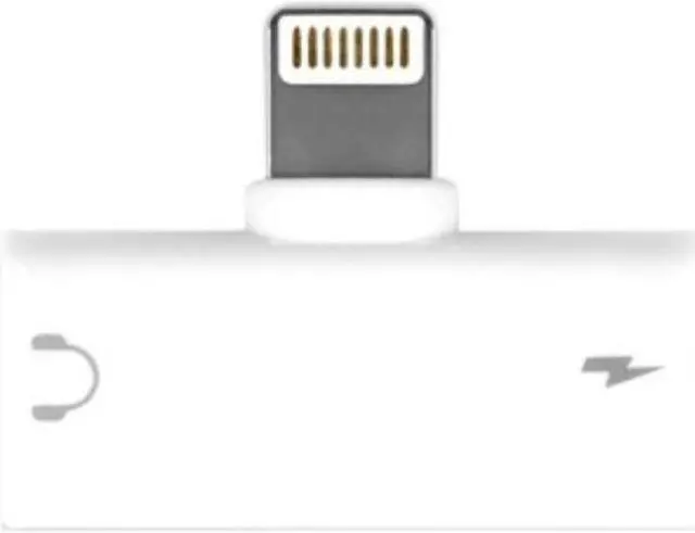 Alt view image 6 of 6 - Aluratek Lightning and 3.5 mm Adapter for iPhone/iPad ADLA01F