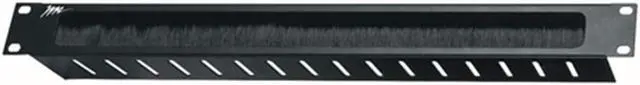 Alt view image 3 of 6 - DRK Series Cable Management Brush Grommel Panel, 1.75" H (1U space) - BR1