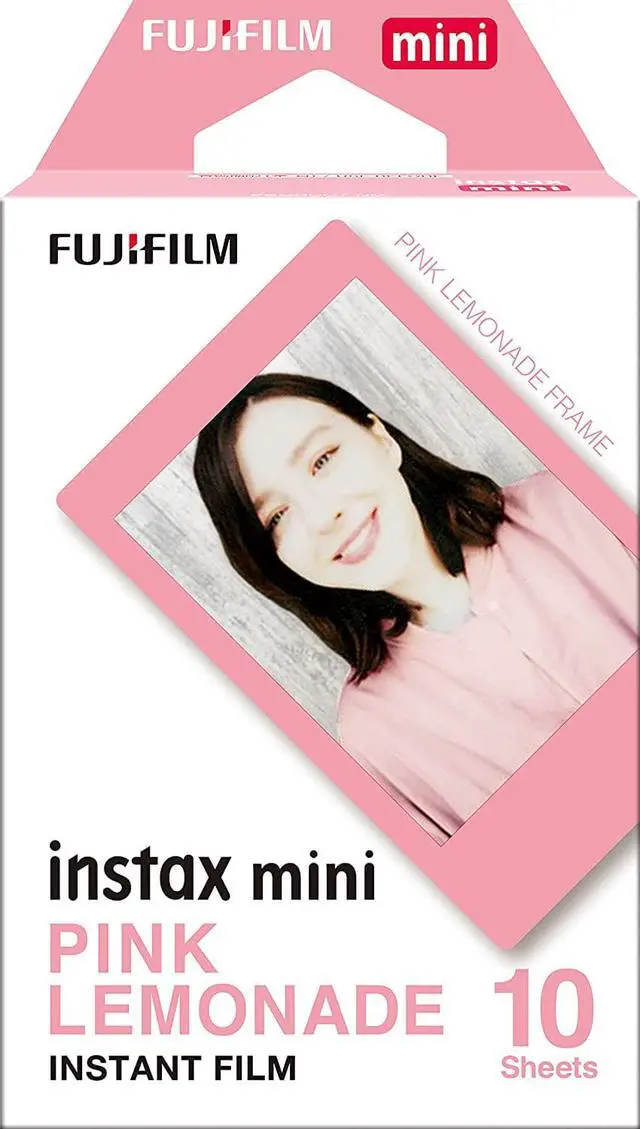 Alt view image 3 of 13 - FUJIFILM - FILM 16581836 INSTAX MINI PINK LEMONADE FILM