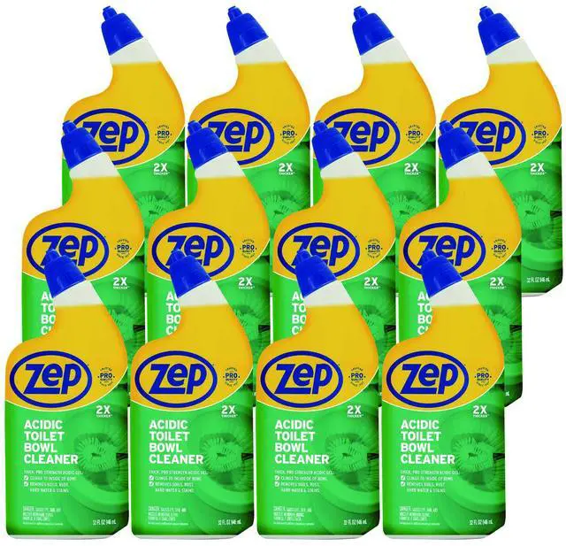 Alt view image 3 of 9 - Zep 32 Oz. Acidic Gel Toilet Bowl Cleaner ZUATBC32